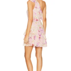 ROBE COURTE SKYLAR Miami Magic Blush -Ravis Mode Soldes Boutique YUMI WD572 V3