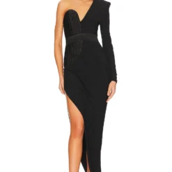 ROBE DE SOIRÉE IT'S NO GAME Black 11 ROBE DE SOIRÉE IT'S NO GAME Black -Ravis Mode Soldes Boutique ZHIR WD198 V1 1