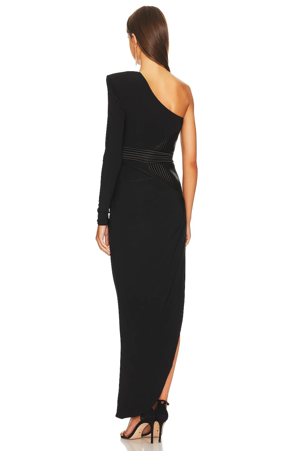 ROBE DE SOIRÉE IT'S NO GAME Black 4 ROBE DE SOIRÉE IT'S NO GAME Black – Image 4