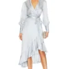 Zimmermann ROBE MI-LONGUE Ice Blue