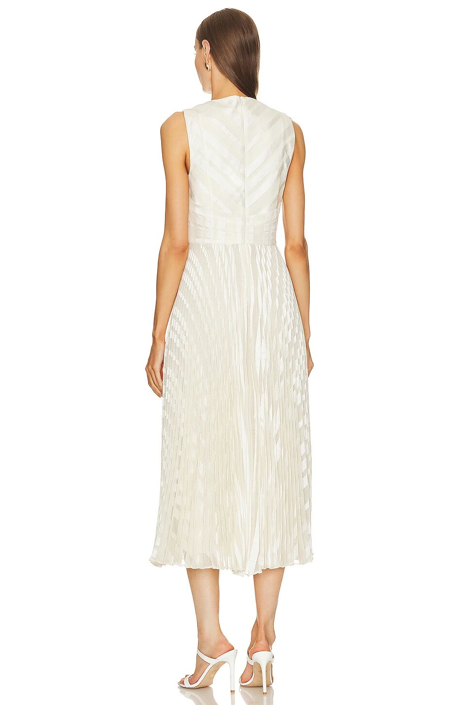 Zimmermann ROBE MI-LONGUE Cream 3 Zimmermann ROBE MI-LONGUE Cream – Image 3